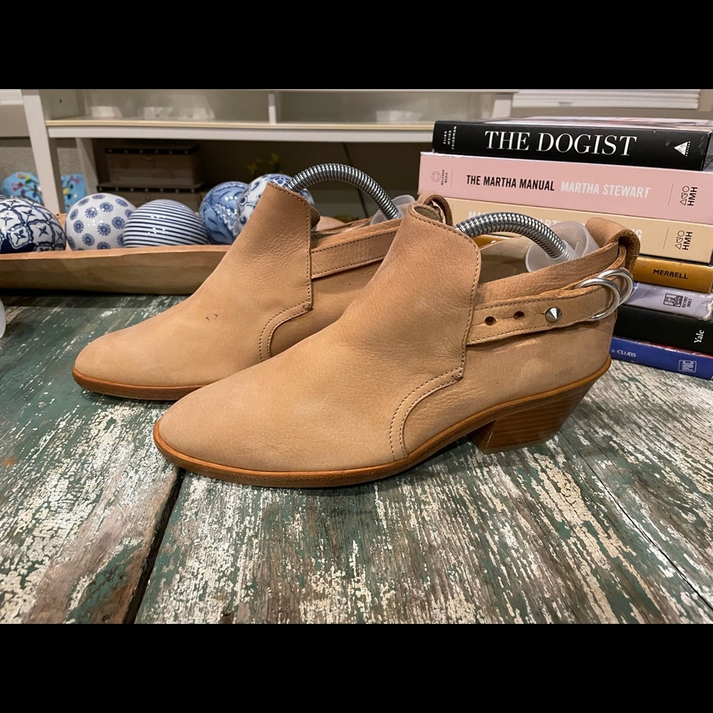 Rag & Bone Sullivan Tan Ankle Boots